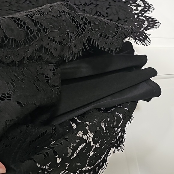 Kensie Fit & Flare Lace Dress with Cap Sleeves Size 2 - Picture 14 of 17